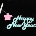 thumbnail image 3 of Feliz año Cake Topper Bandera Banner Festival De Primavera Decoración Azul BLESIY Feliz año nuevo Cake Topper, 3 of 7