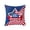 F, variant on AHGQT 4th of July Patriotic Throw Pillow Covers 14"x14", Memorial Day Independence Day Red Stripe Blue Star Outdoor Cushion Cases, Polyester Outdoor Pillow Case for Sofa Couch,1PCS