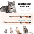 thumbnail image 6 of Mumup Rhinestone Cat Collar Breakaway, Soft Velvet Cat Collars with Bell, Adjustable Comfortable Cats Collar, 7.5-12.5 Inch for Cat, Kittens and Puppies, 6 of 7