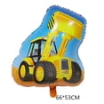 thumbnail image 3 of Globo de película de aluminio para coche de dibujos animados, carro de tierra, tractor, helado, coche, película de aluminio, decoración de globos, 3 of 5