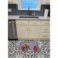 thumbnail image 3 of Carolines Treasures BB2893RUG Dog House Collection Chow Chow Blue Machine Washable Memory Foam Mat, 3 of 4