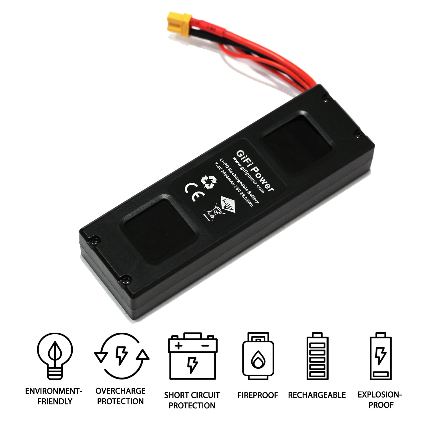 Mjx bugs hotsell 3 battery