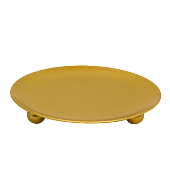 Txlixc Portavelas de placa de hierro Portavelas de estilo nórdico Pedestal decorativo Txlixc Moda