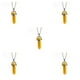 thumbnail image 1 of Minnieouse Hexágono columna encanto exquisito mujeres hombres hacer hallazgos colgantes colgantes cristal encantos DIY collar amarillo Type2 NO2 Minnieouse CBP468212, 1 of 4