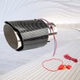 thumbnail image 1 of Para Coche Tubo de escape universal para coche, tubo de escape luminoso de fibra de carbono para vehículo (azul A) Likrtyny Accesorios para autos y motos, 1 of 6