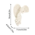 thumbnail image 4 of Divina Redención: Angel Doorframe Home Resina Ángel Estatua para la sala de estar, 4 of 8