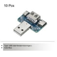 thumbnail image 3 of 10Pcs 4Pin USB Adapter Board Micro Type-C Male to Female Sockets  Adapter Board, 3 of 4