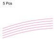 thumbnail image 3 of Unique Bargains 5Pcs Replacement Fiber Optic Sight Rods, 6 Inch 0.04 Inch OD PMMA Bows Sights DIY Art Fluorescence Red, 3 of 5