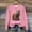 Pink, variant on POROPL Crewneck Sweatshirts Women Long Sleeve Sweatshirts Loose Fitting Print Pullover Tops Casual Fall Outfits