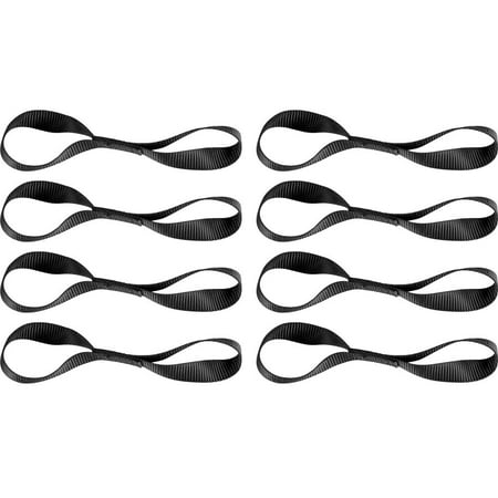 1in x 12in Soft Loop Tie-Down Straps (Package of 8)