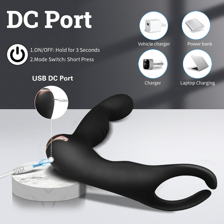 MonNn Anal Vibrator, 360Rotating Prostate Massager with 10 Thrusting &  Rotation Modes, Anal Butt Plug with Remote Control, Adult Sex Toys for Men  - Walmart.com