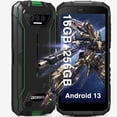 thumbnail image 1 of Smartphone DOOGEE S41 MAX 16 GB + 256 GB/1 TB Android 13 Verde, 1 of 5