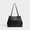 Black, variant on Vintage Flap Shoulder Tote Bag, Faux Leather Satchel Handbag for Women, Single‑Shoulder Top Handle Purse, Wine Red