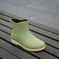 thumbnail image 2 of Waterproof Kitchen Boots For Women Summer Short Plastic Rain Shoes Thickened Overshoes, 2 of 6