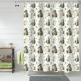 thumbnail image 2 of Easter Shower Curtain Watercolor Bunny Shower Curtains for Bathroom Decor Easter Eggs Bath Curtains Sets for Spring Easter Bathroom Decor Fabric Waterproof Standard 72" X 72", 2 of 6