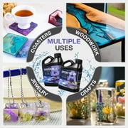 Epoxy Resin 32oz for DIY Jewelry Art Crafts,Durable,Super Glossy,High-Performance Resin Epoxy