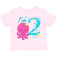 thumbnail image 3 of Inktastic I'm Two- Cute Octopus Birthday Boys or Girls Toddler T-Shirt, 3 of 5