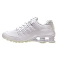 thumbnail image 4 of Nike Shox NZ Women's Shoes White/Blue Tint/White 636088-115, 4 of 6