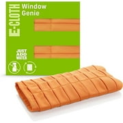 E-Cloth Window Genie, Premium Microfiber Glass and Window Cleaner Mitt, Great for Shower Glass Doors, Indoor & Outdoor Windows and Car Windshield, Washable and Reusable, 100 Wash Guarantee, 1 Pack
