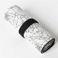 thumbnail image 3 of 24/36/72 Slots Pencil Wrap Pencil Rolls, Artist Colored Pencils Roll Up Bag Short Brushes Pouch Case Pencils Organizer for Drawing Coloring and Sketch, 3 of 5
