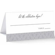 Elegant Script Standard Place Card