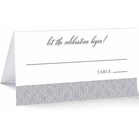 Elegant Script Standard Place Card