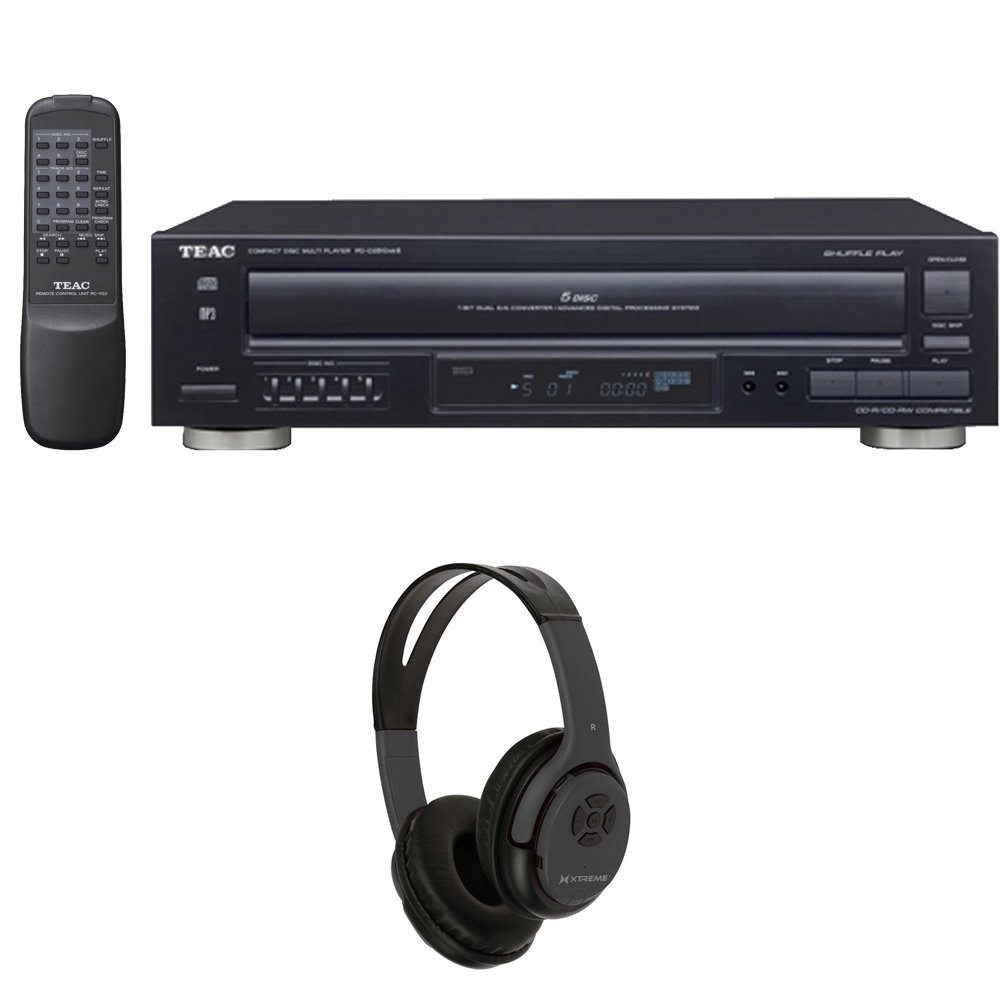 Teac 5Disc Carousel CD Player with Remote (12PDD2610MK2) w/ Xtreme