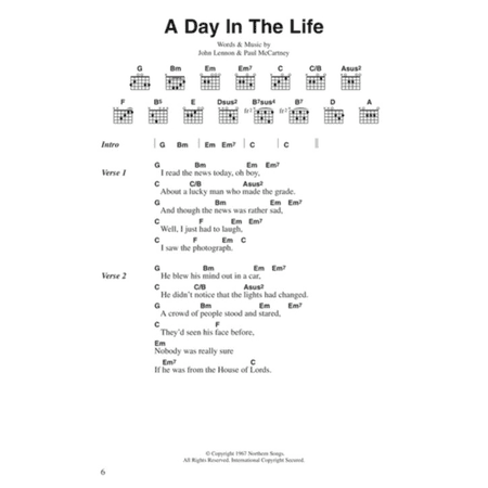 楽譜　ザ・ビートルズ・コンプリート・コード・ブック（全194曲完全歌詞・コード集）
