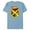 Ocean Blue, variant on X-Men ’97 Animated Series X Logo with Team - Short Sleeve Blended T-Shirt for Adults - Customized-Black