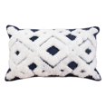 thumbnail image 1 of Boho Throw cubre el cojín decorativo copetudo tejido de cubre Azul oscuro Zulema fundas de almohada de tiro boho, 1 of 7