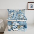 thumbnail image 5 of Manfei Christmas Modern Elf Full Size Comforter Sets,Snowy Highland Cattle Bedding Comforter Set,Xmas Reversible,3 Pieces,1 Comforter and 2 Pillowcases, 5 of 7