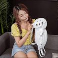 thumbnail image 5 of Animal Shape Backpack with Adjustable Shoulder Straps Breathable Cute White Seal Animal Shape School Bag, 5 of 5