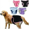 thumbnail image 4 of Pañales reutilizables para perros: braguitas lavables y duraderas para hembras, 4 colores y talla XS (a elegir), 4 of 7
