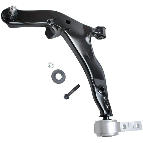 Detroit Axle - Front Left Lower Control Arm for 2003-2007 Nissan Murano, Lower Driver Control Arm w/Ball Joint Replacement