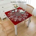 thumbnail image 2 of nygtbtfer Christmas No-Iron Soil Resistant Fabric Tablecloth, s Woven Easy Care Tablecloth, 2 of 7