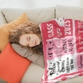 thumbnail image 6 of 2025 Graduation Gifts for Her Graduation Blanket Class of 2025 College Graduation Gifts for Women 2025 Senior Gifts Throw Blanket Middle High School Nurse 5th 8th Grade Graduation Decorations 50x60, 6 of 6
