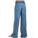 thumbnail image 3 of Qarigey Pantalones vaqueros elásticos de cintura media para mujer Pantalones sueltos completos Prendas para la parte inferior del cuerpo azul M Qarigey AP002153-10, 3 of 6