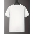 thumbnail image 2 of Men'S Casual "JACK & JONES" Graphic T-Shirt - Navy Blue, Short Sleeve, Round Neck, Lightweight & Breathable for Summer, Casual Attire, Casual Summer Wear | Graphic Tee | Comfortable Fit, PLUS SIZE, 2 of 7