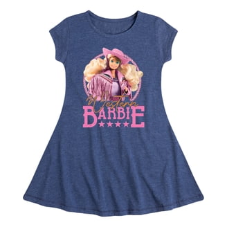 Barbie - Barbie Jersey - Women's Any Way Short Sleeve Graphic Dress -  Walmart.com