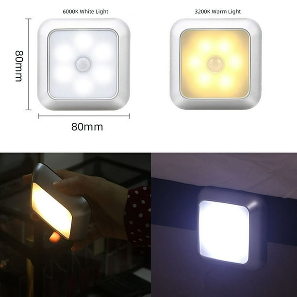 Luz Nocturna Con Sensor De Movimiento LED PIR Para El Gabinete De La Escalera De Los Niños Inalámbrica Recargable Por Usb I.1168257152