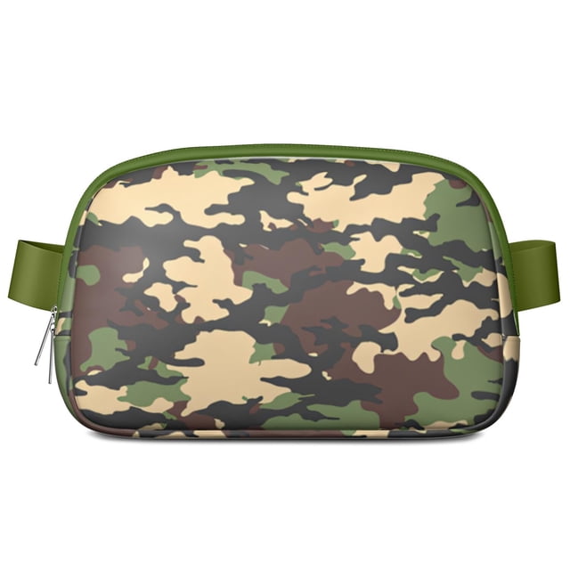 Military Camo Fanny Pack – Desert Camouflage Belt Bag for Outdoor, Army & Tactical Use