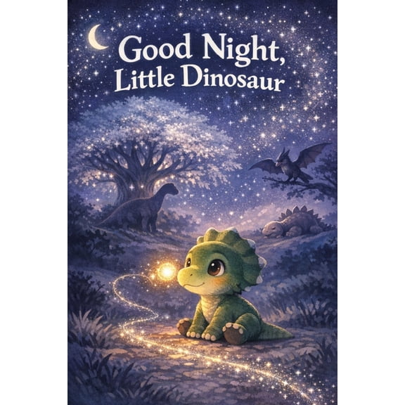 Good Night, Little Dinosaur: A Gentle Bedtime Story About Calm, Courage, and Listening, (Paperback)