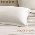 thumbnail image 5 of Amberspace Cationic Dyeing 7-piece Bed in a Bag Comforter Set with Sheets,Oatmeal Beige,Full, 5 of 6