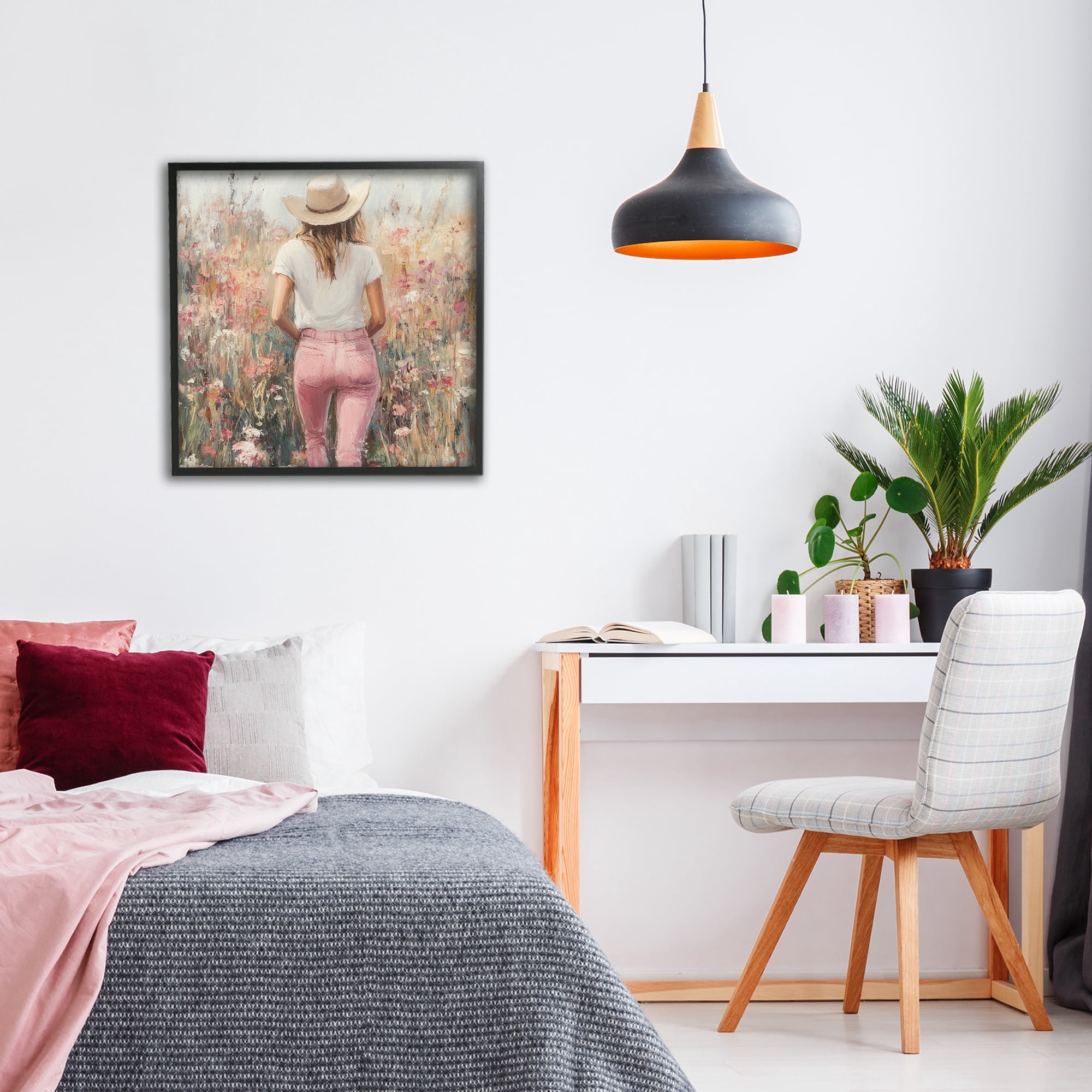 Stupell Industries Moment Of Peace Black Framed Giclee Art, design by Heidi Kuntz