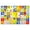 colorful, variant on Dwelke Kids Educational Rug, Kids Collection Area Rug for Learning Alphabet, Numbers, Colors, Season and Animal Words, Playmat for Classroom Playroom,4'x6'