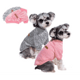 thumbnail image 6 of Dog Sweater, Classic Dog Sweaters for Small Dogs, Warm Soft Pet Clothes for Puppy, Medium Large Cat, Dogs Girl or Boy, Dog Shirt for Winter Christmas - Sky Blue, L, 6 of 9