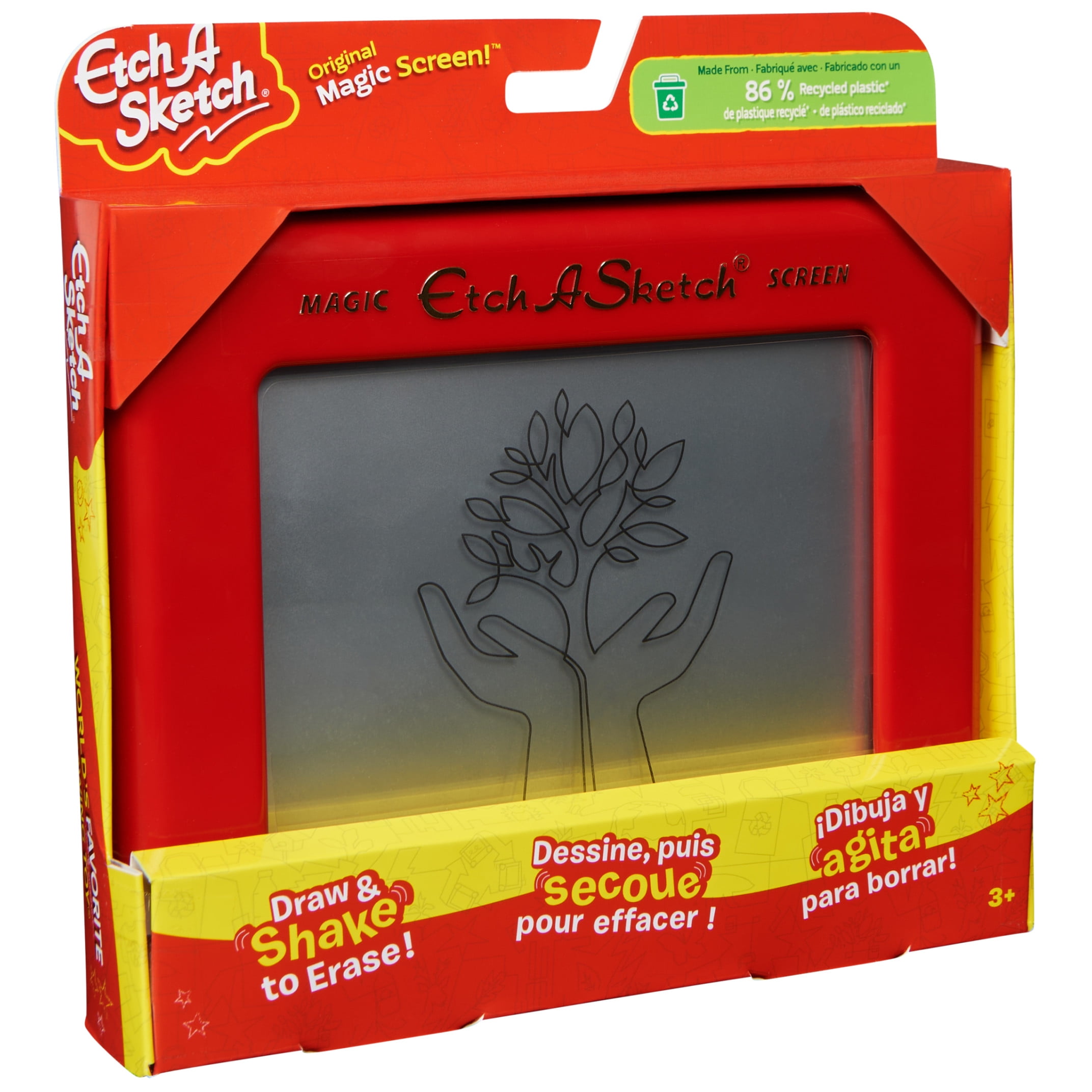 Etch A Sketch, Classic, Sustainable Version Drawing Toy - Walmart.com