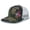 Army/White, variant on Heritage Pride Tennessee Tri-Star Flag Cow And Calf Embroidered Mesh Back Trucker Hat-White/White