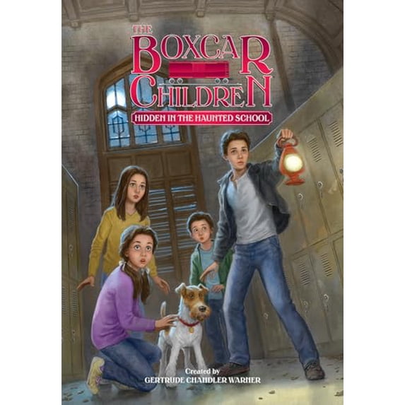 Pre-Owned Hidden in the Haunted School: 144 (The Boxcar Children Mysteries) Hardcover