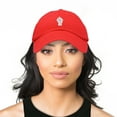 thumbnail image 5 of DALIX BLM Fist Baseball Cap Embroidered Hat in Red, 5 of 7